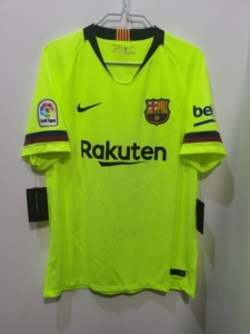 1819赛季巴萨巴塞罗那客场正品球衣 球迷版l码 球衣稀有