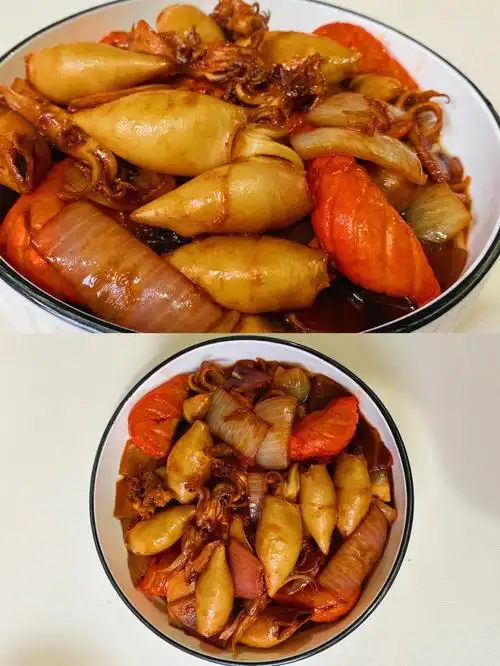 10块钱的鱿鱼仔怎么炒出一大盘做法在这