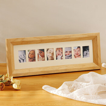 儿童证件照相框摆台宝宝一周岁成长校园年纪念框架挂墙洗二寸照片