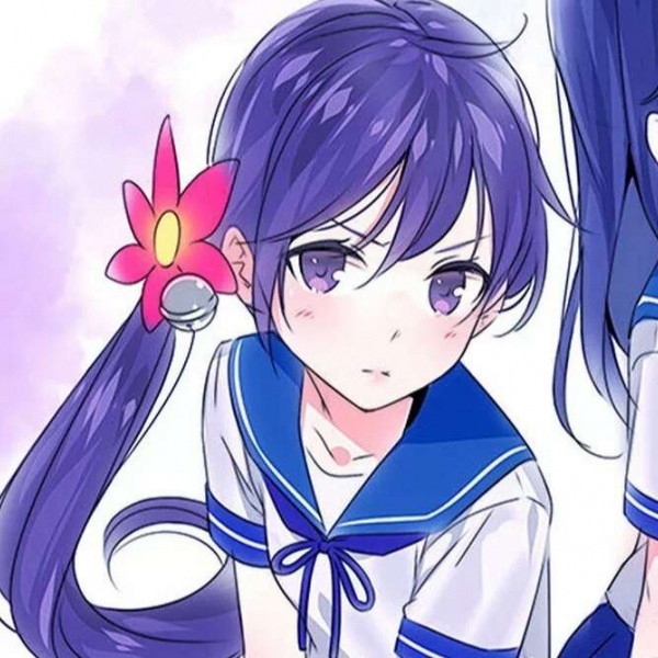 二次元动漫闺蜜头像一对两张习惯难受习惯思念习惯等你