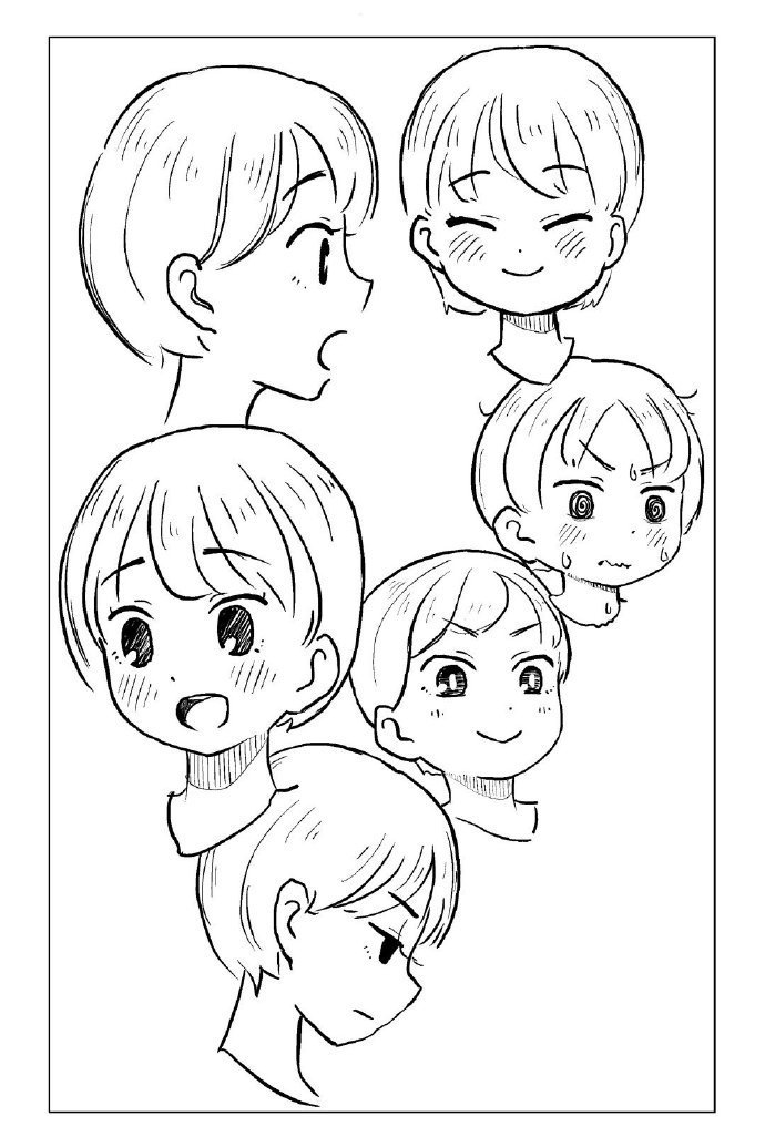 动漫绘画##学画画上轻微课##绘画参考素材