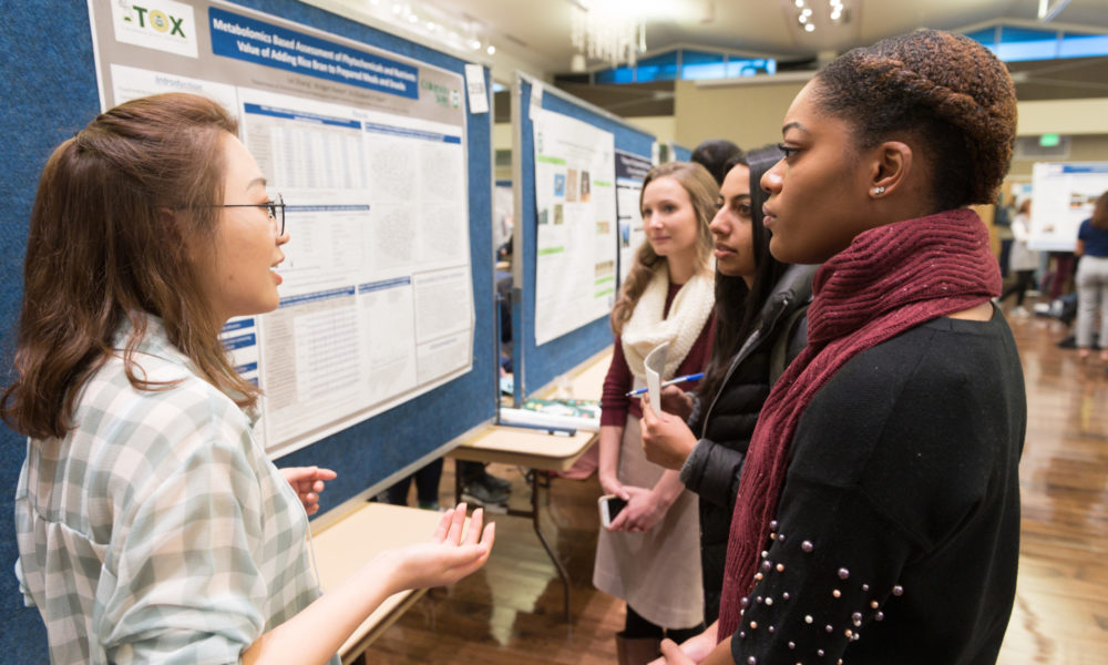 poster presentation at gradshow