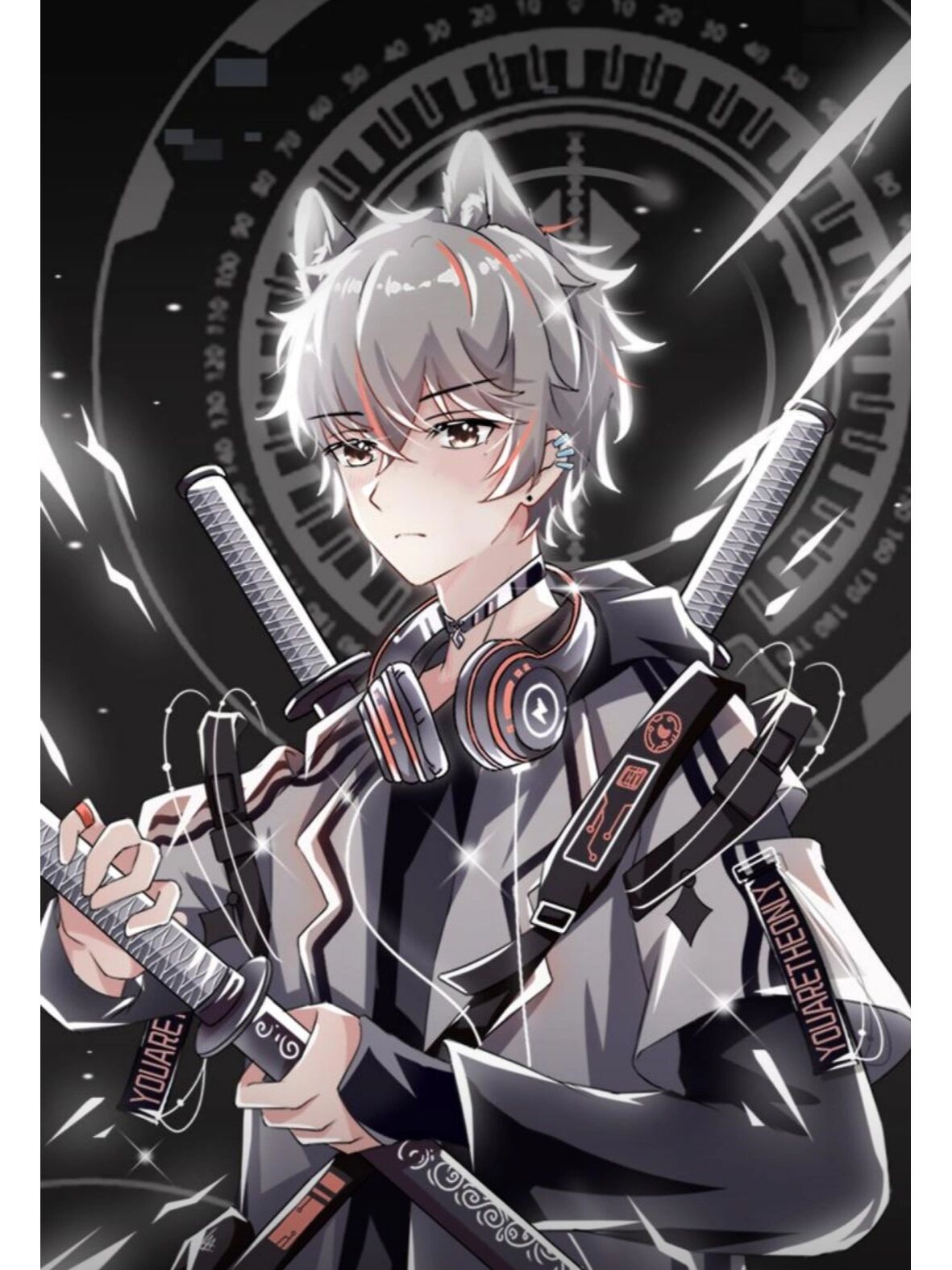 二次元男生暗黑系酷帅壁纸   二次元男生暗黑系酷帅壁纸