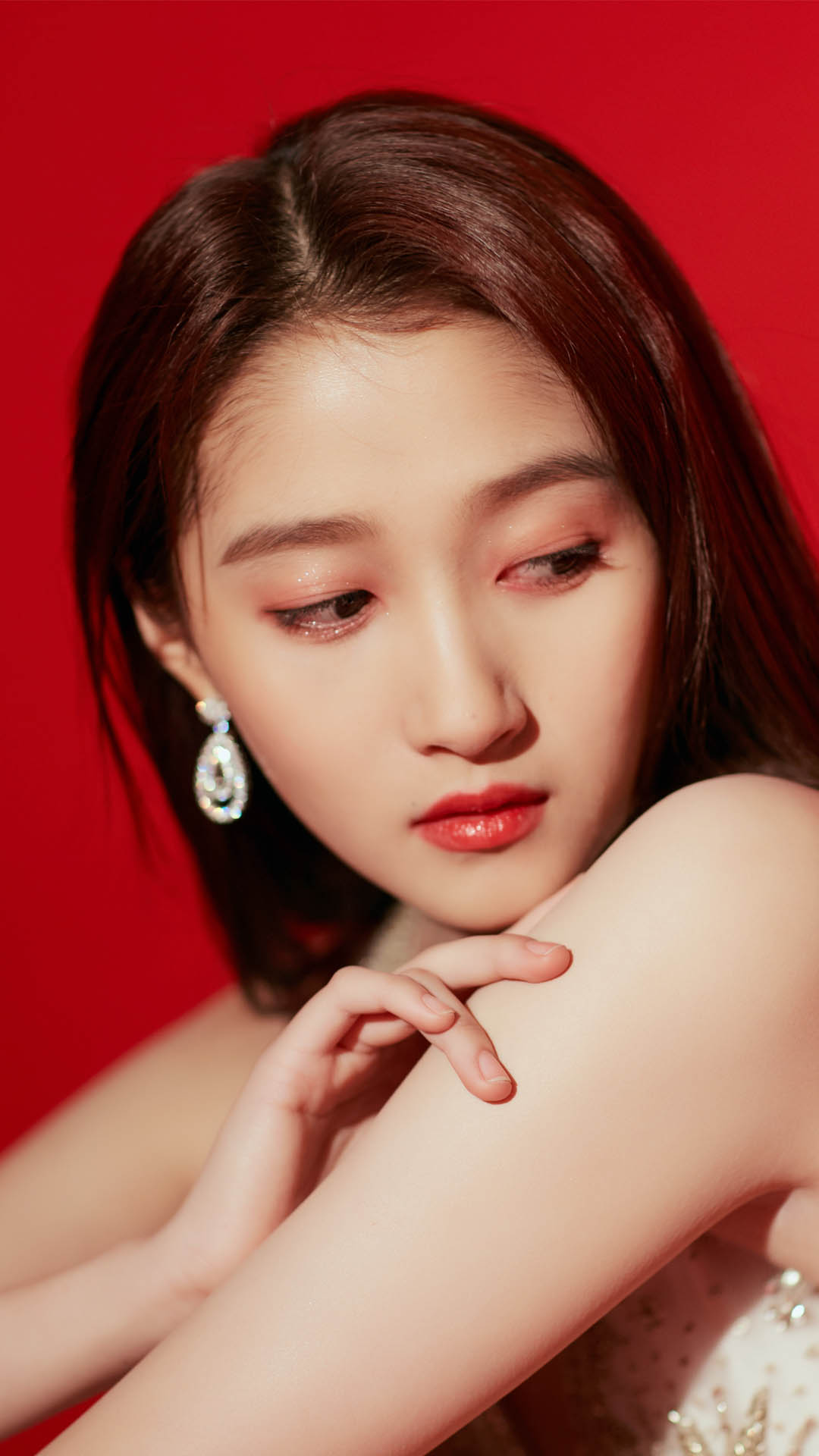 关晓彤甜美图片手机壁纸