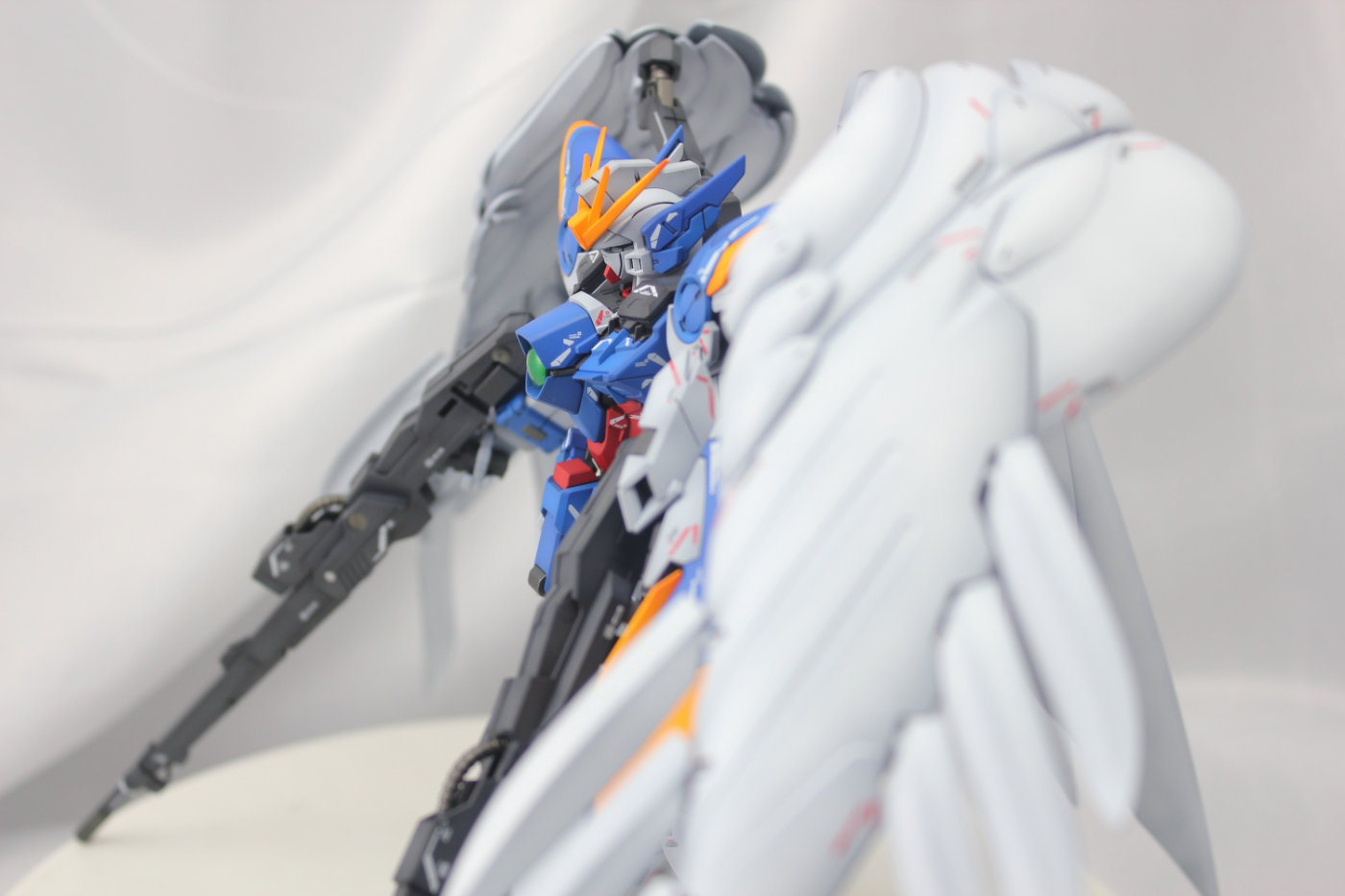 达人佳作mg飞翼零式ewverka卡掉毛阴影涂装