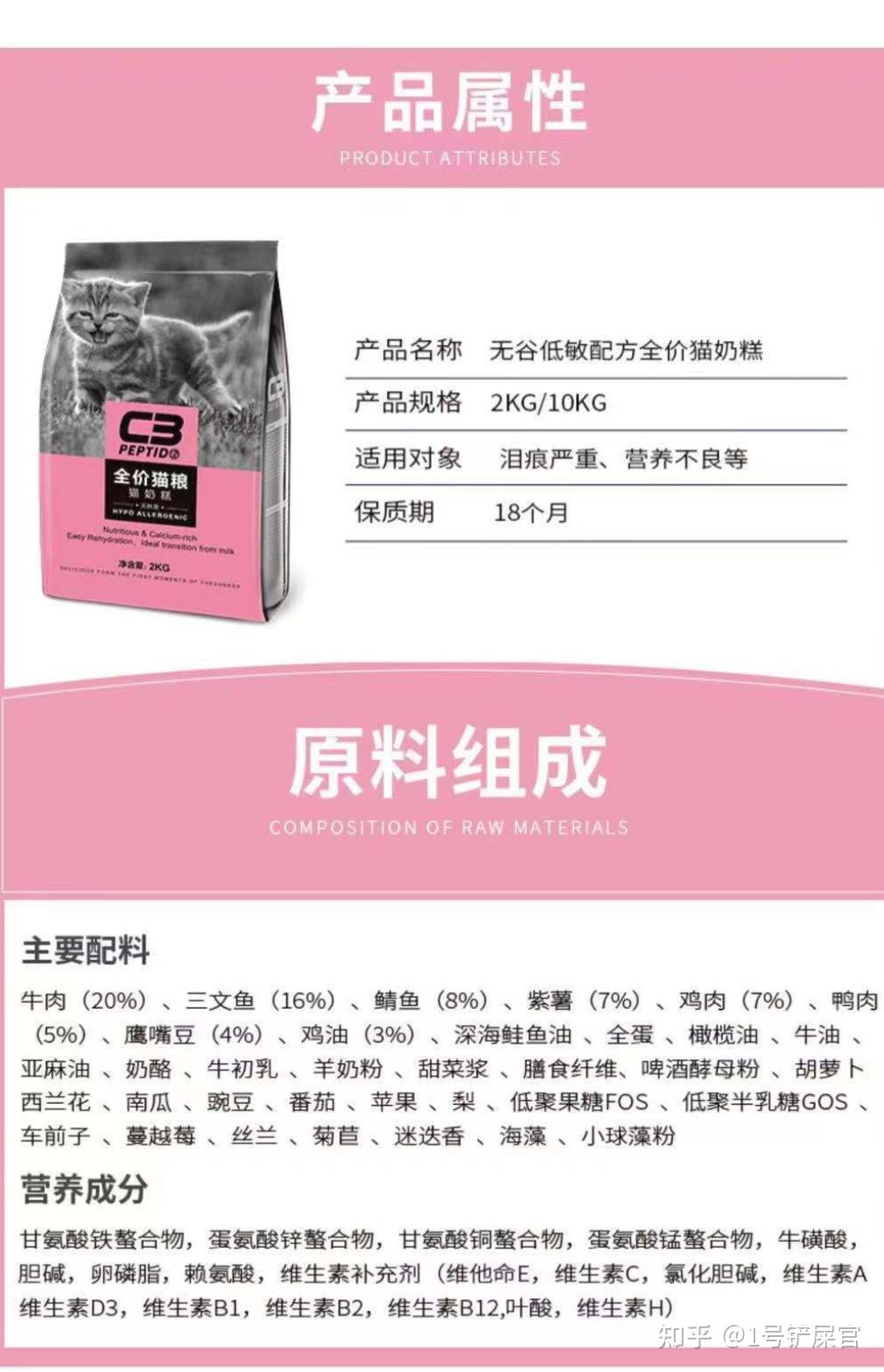 有人用过c3的猫粮吗? - 知乎