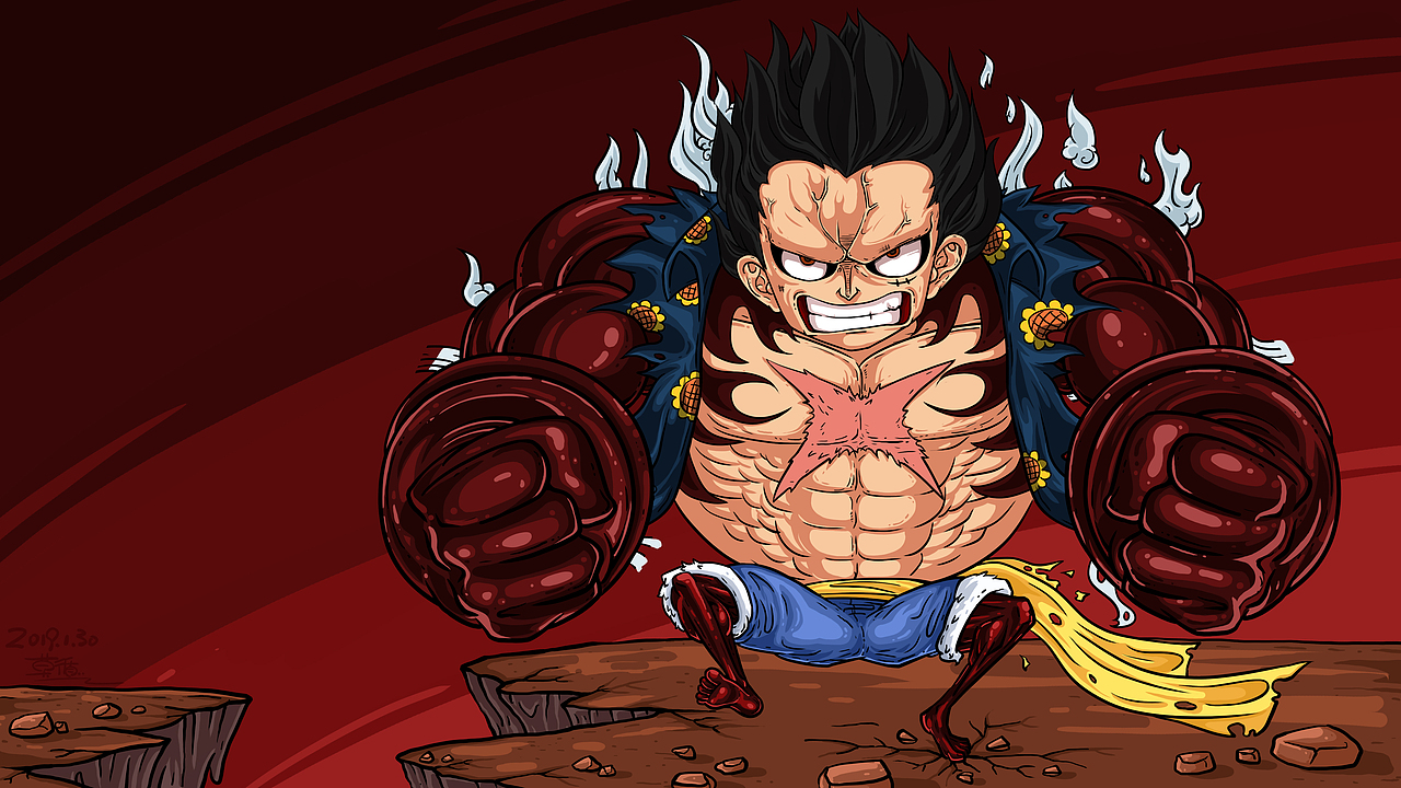 新年福利送给热爱海贼的朋友们四档路飞