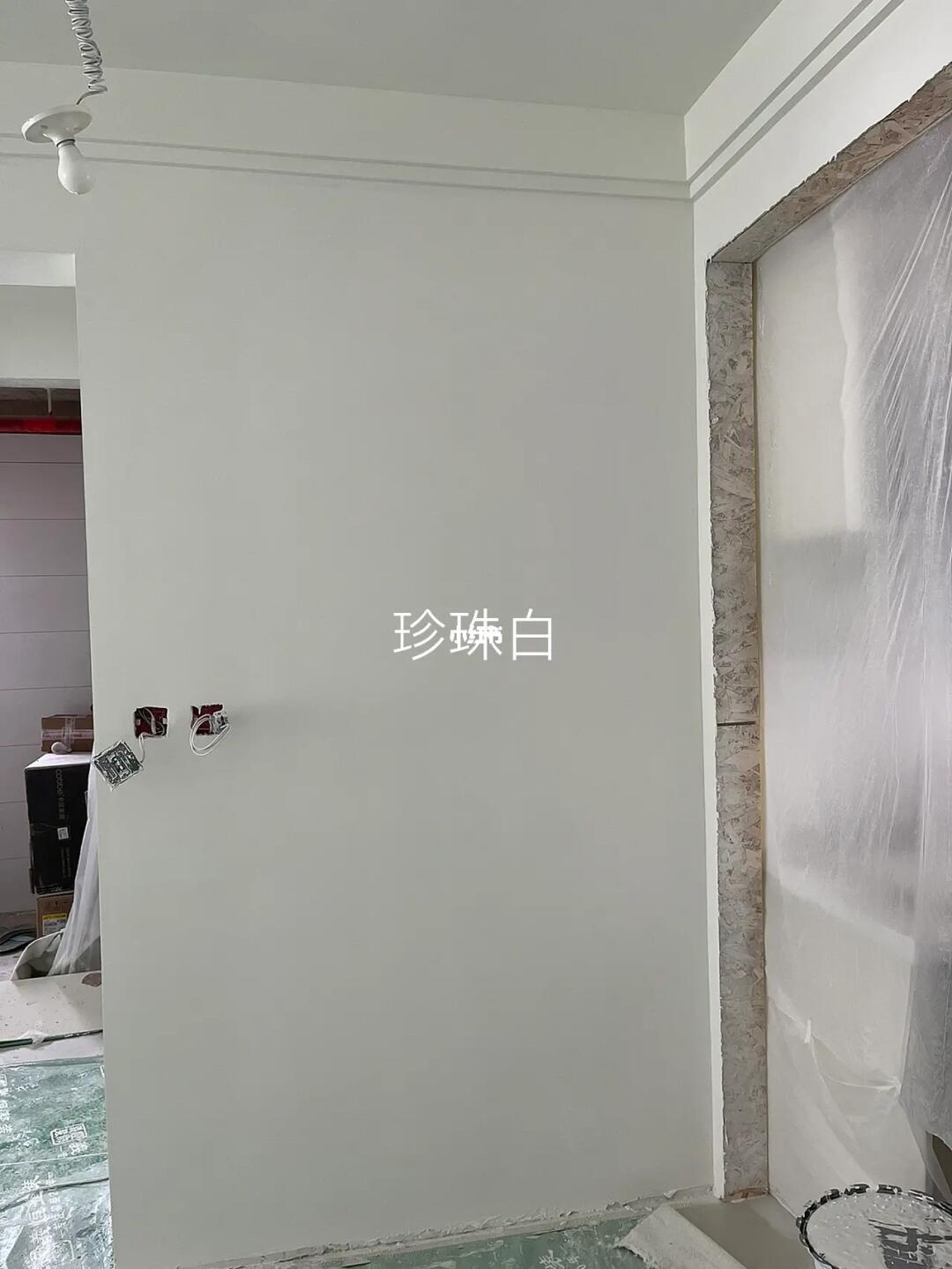 乳胶漆调色以为翻车刷完觉得还可以