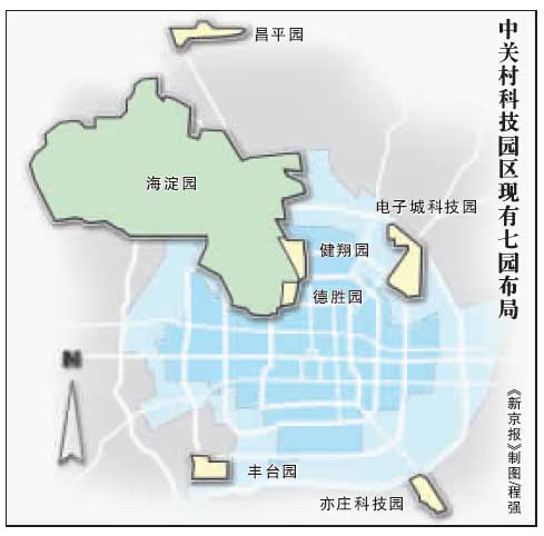 北京高新产业将以中关村为重 投入递增25%(图)