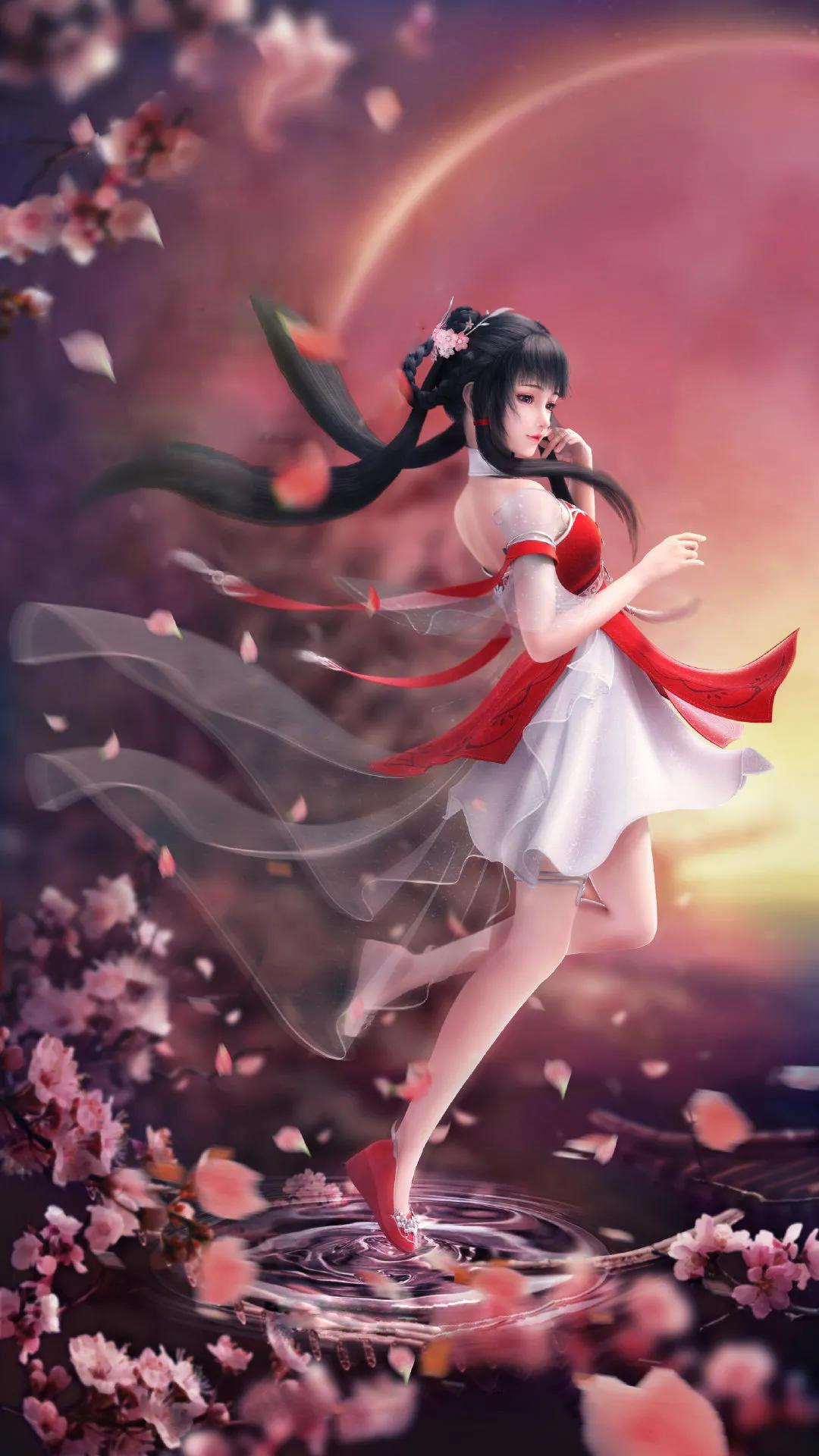 国漫女神完美世界火灵儿壁纸1