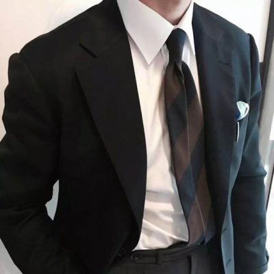 正装头像男真实绅士 男生西装头像图片帅气把酒祝东风 手写 第一印象