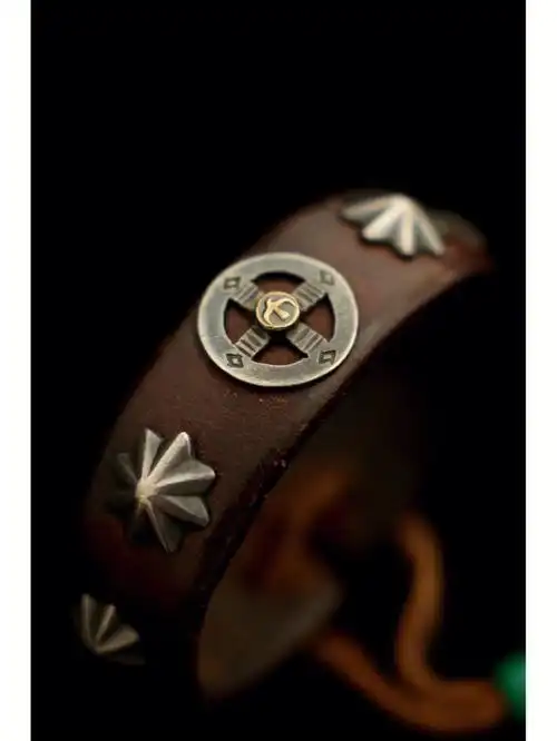 goros点金轮皮手镯