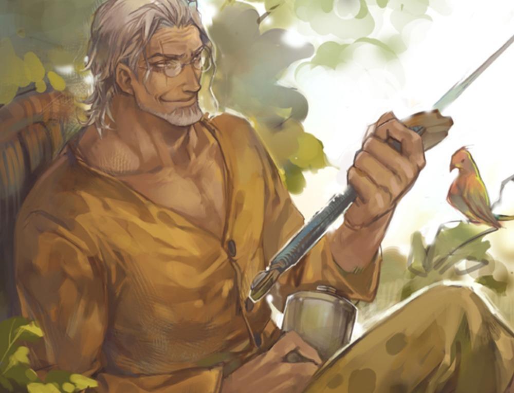 动漫越老越man这些老头强大又迷人