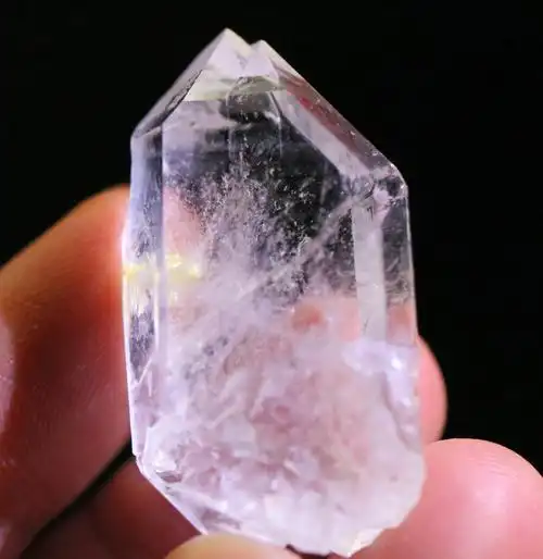 天然巴基斯坦缝合水晶原石矿物标本矿石