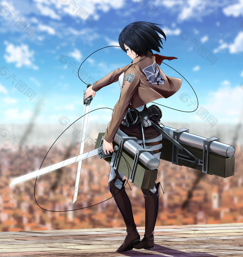 三笠阿克曼图片