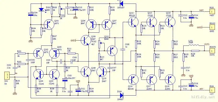 根据sc480变形的功放电路
