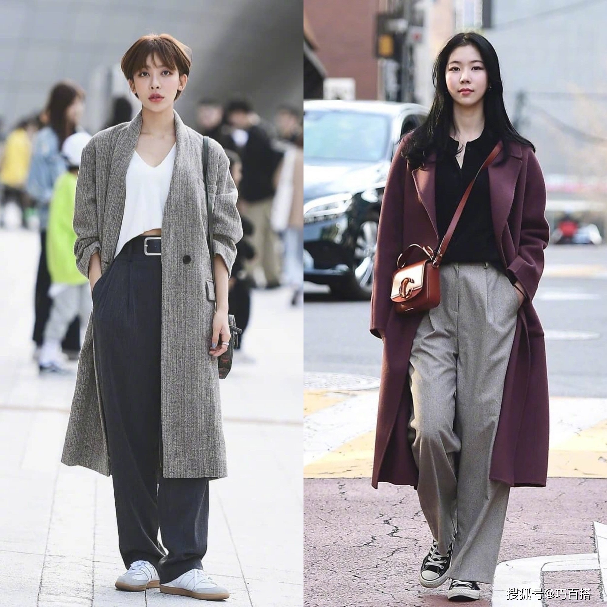 首尔街拍合集韩国欧尼们的时尚穿搭给你出街满分灵感