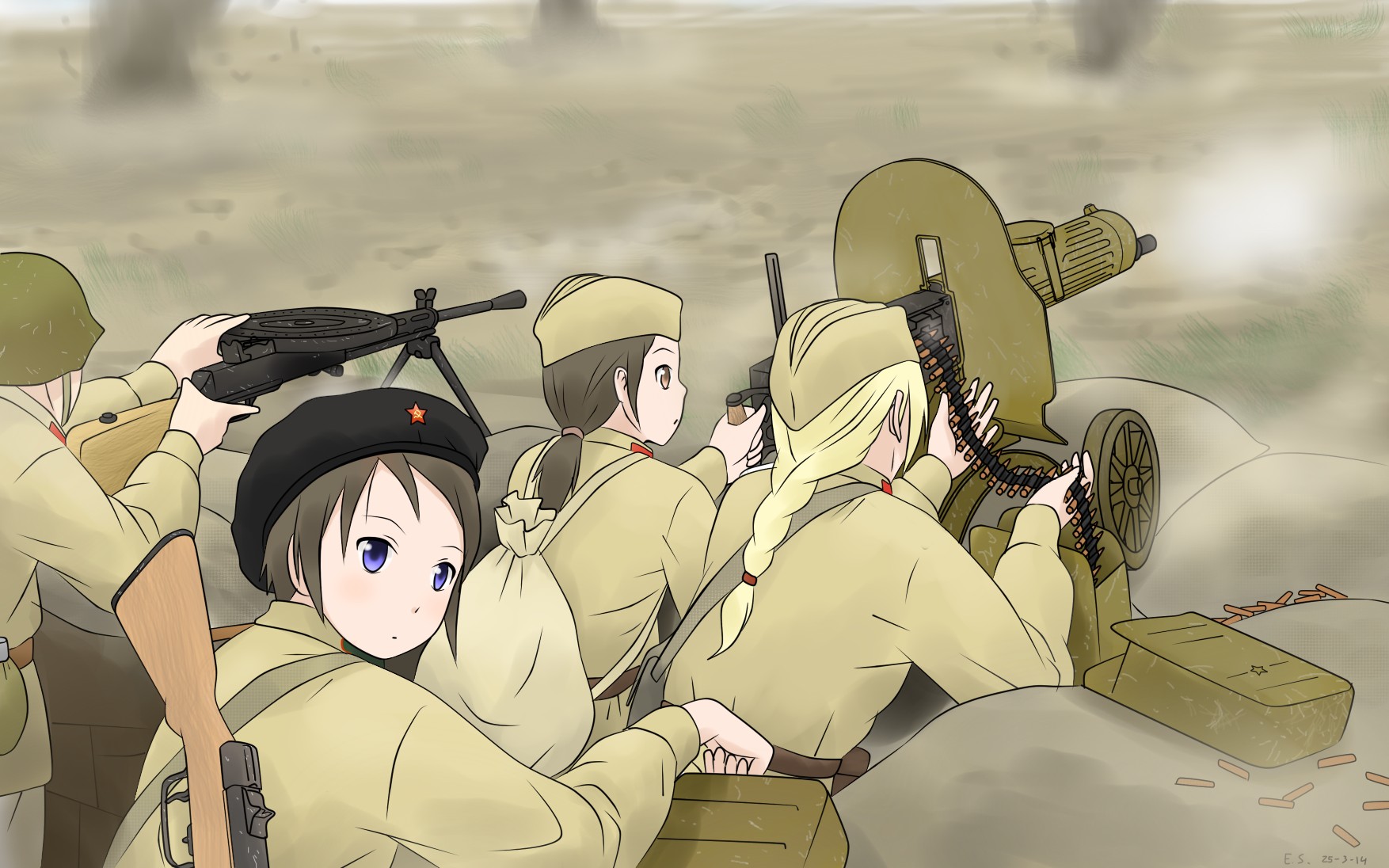 动漫中的苏军第1期