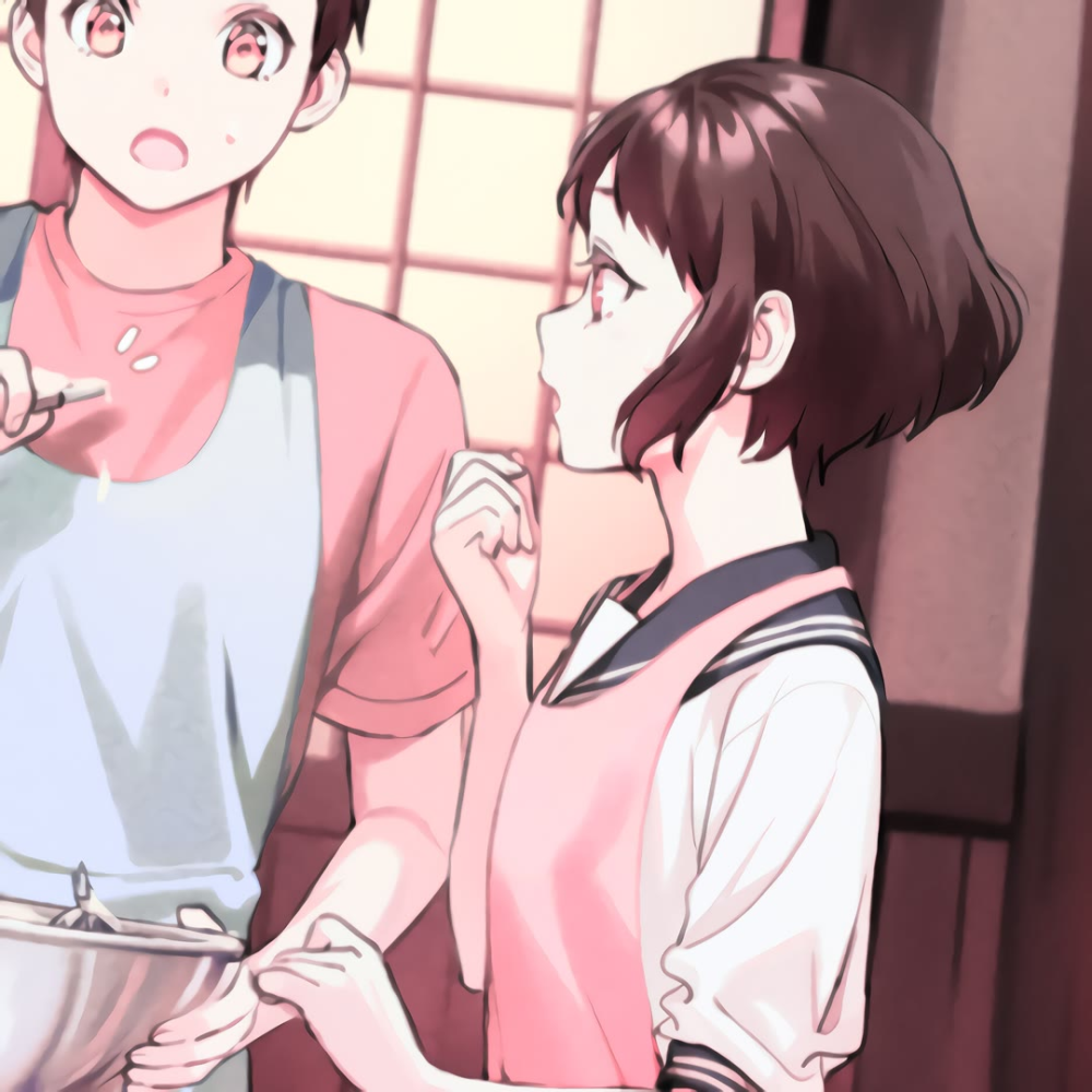 四人动漫情侣头像