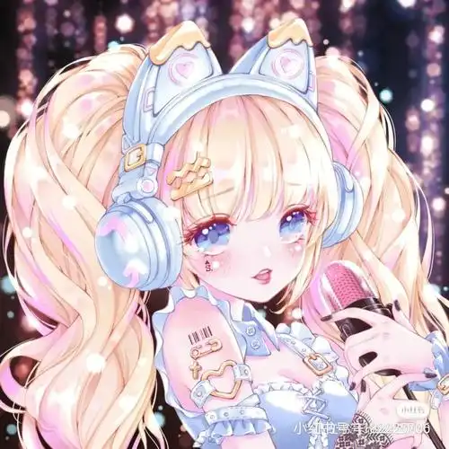 电竞双马尾头像