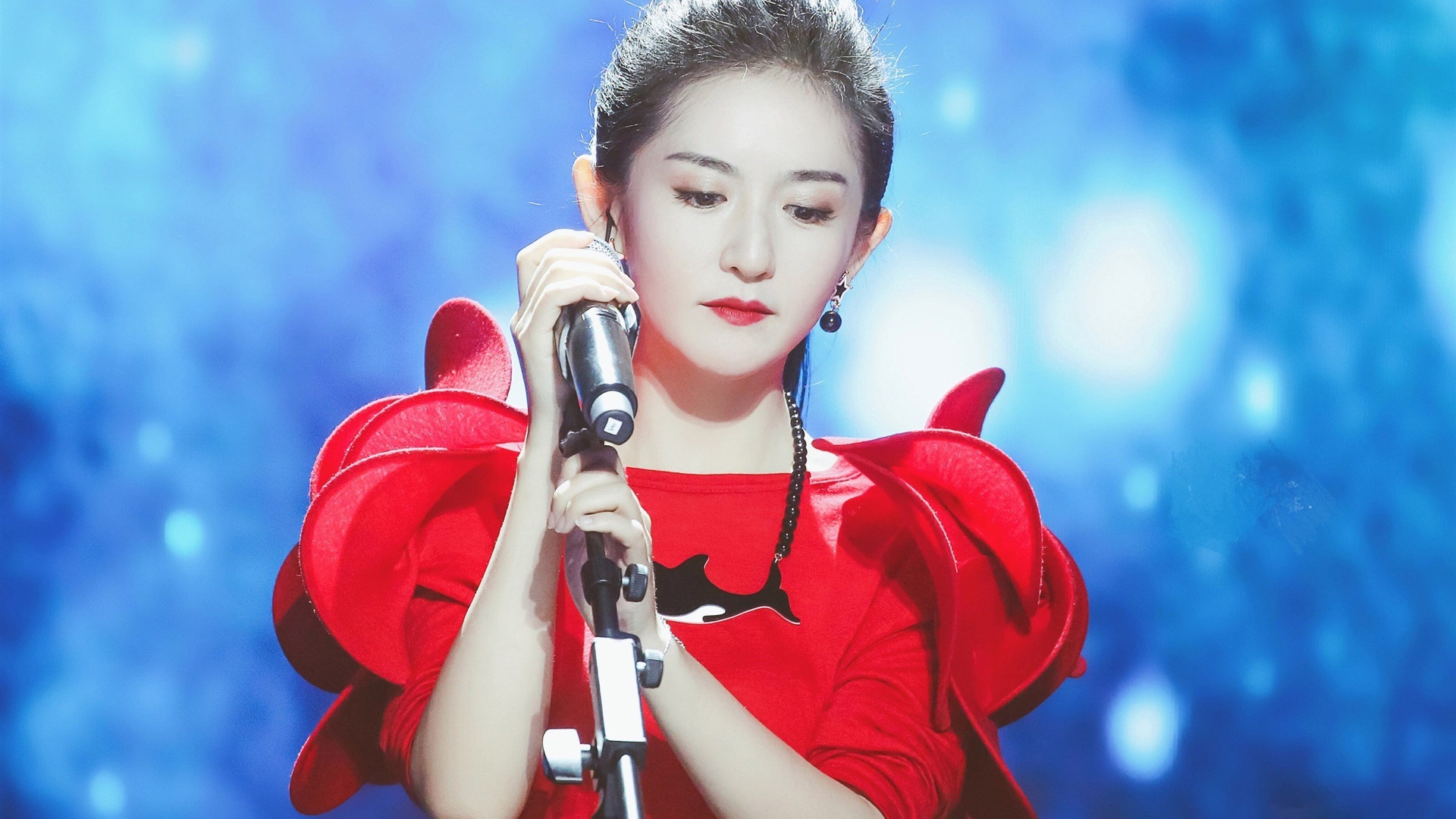 谢娜 演唱会 明星风尚壁纸