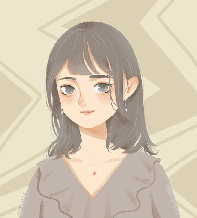 给28期小可爱的头像这次是温柔的雀斑小姐姐67676767