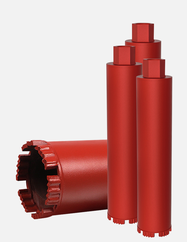 卷冉水钻头打孔钻头工业级钢筋混凝土墙壁开孔器干打穿墙钻头Φ180x