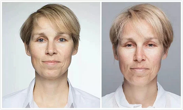 一半年轻一半老化妆品