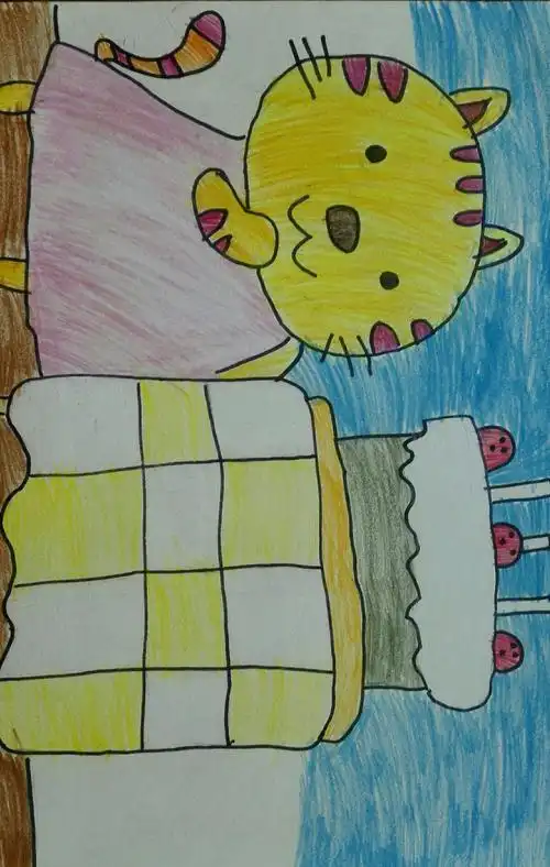 0到7岁儿童画画 0到7岁儿童画画床