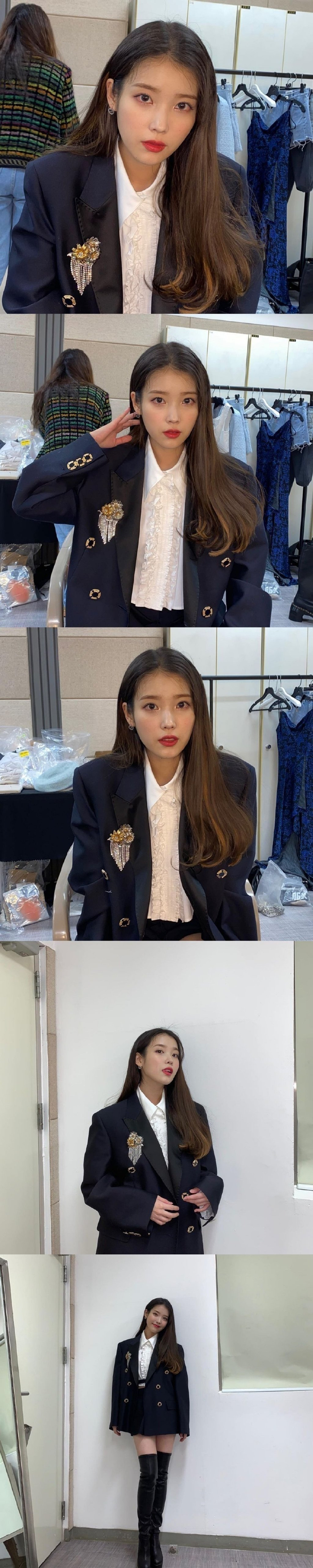 iu李知恩,早期的自拍__财经头条