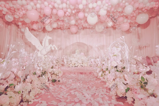 唯美婚礼现场布置