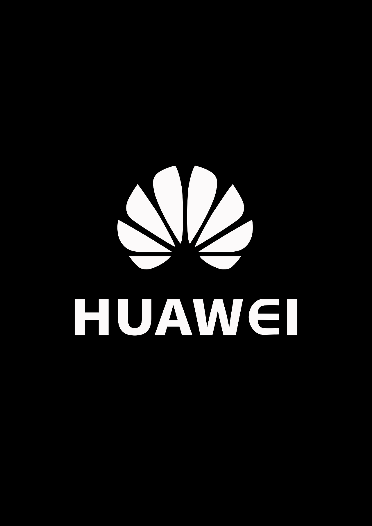 华为标志设计宣传海报