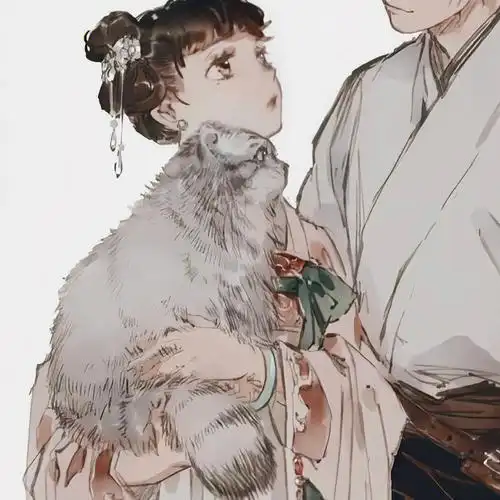 古风情头  #情侣头