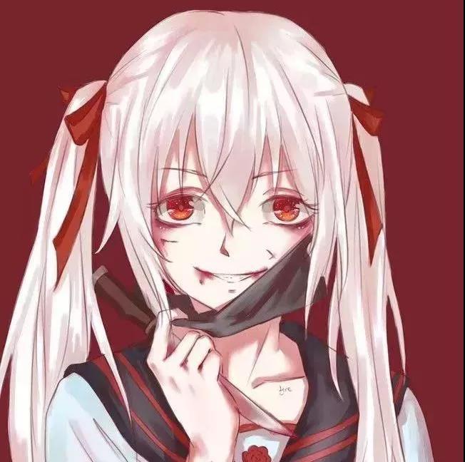 暗黑风病娇男女生头像生而自由爱而无畏