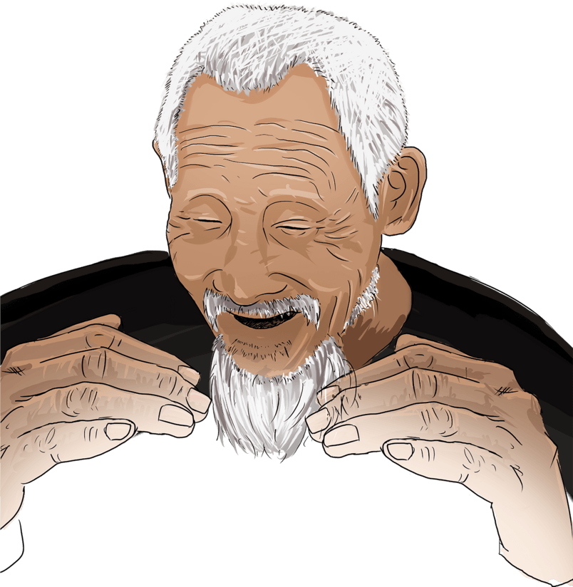 是因为我们,他们才心甘情愿地成为 "老人"_爷爷