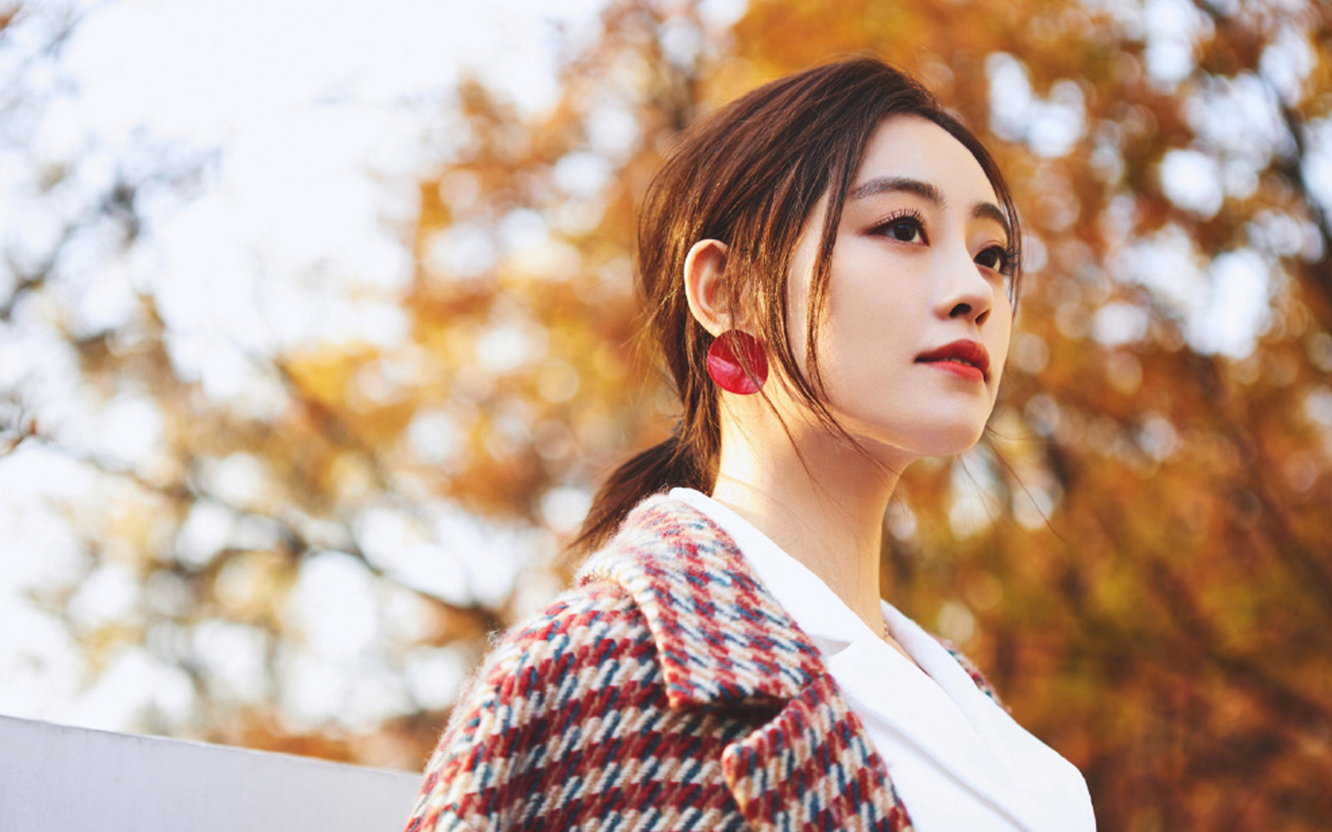 祝绪丹时尚写真图片桌面壁纸