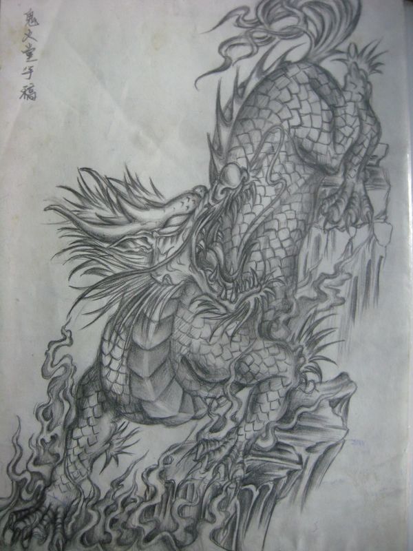 谁有麒麟纹身的图片(酷.好看的)