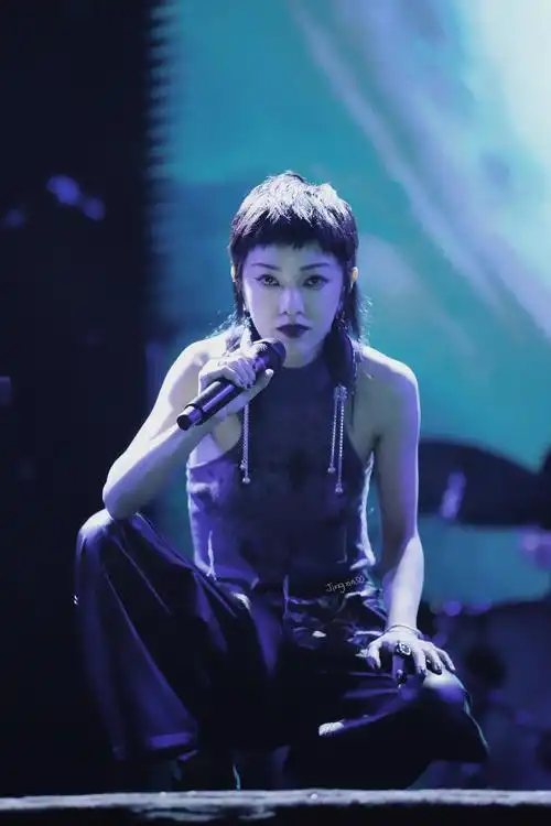 音乐节演出的郭采洁