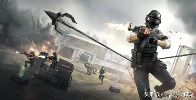 和平精英机动兵攻楼时 不一定要翻窗进房 飞到这儿也能偷到敌人!