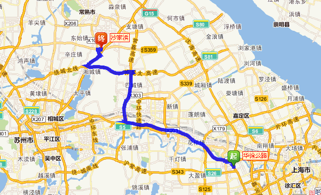 江苏沙家浜旅景区从徐华公路到沙家浜怎么走开车