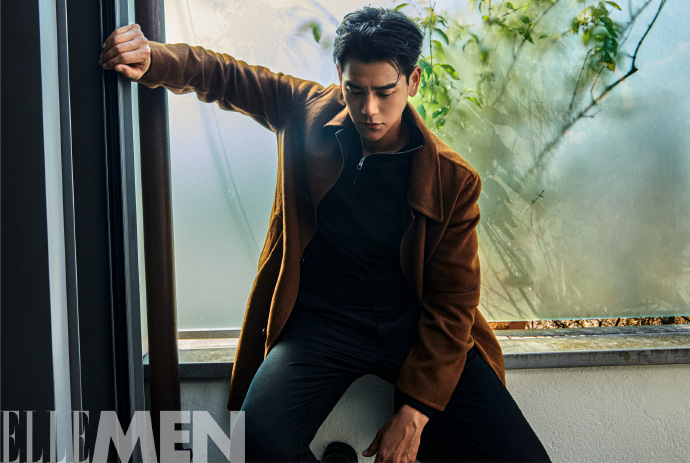 彭于晏ellemen十二月刊封面##彭于晏人生不由分数决定