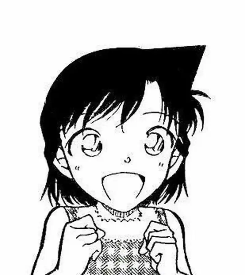 毛利兰# #黑白头像