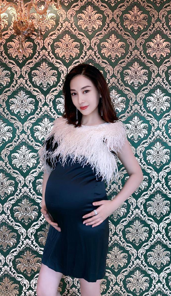 樊少皇老婆晒照庆生,手捧孕肚成亮点,果然女明星怀孕只胖肚子_贾晓晨