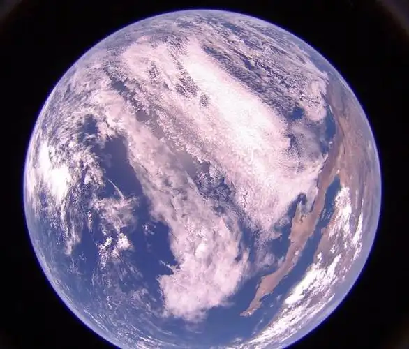 新推进力光帆二号拍摄的地球照片美不胜收一起欣赏吧