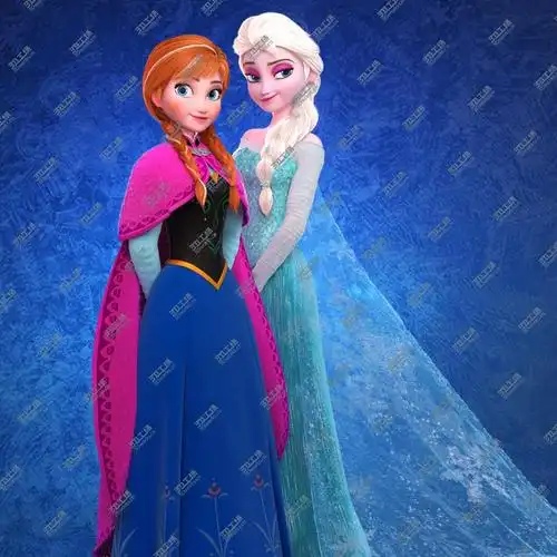 冰雪奇缘安娜艾莎elsaanna