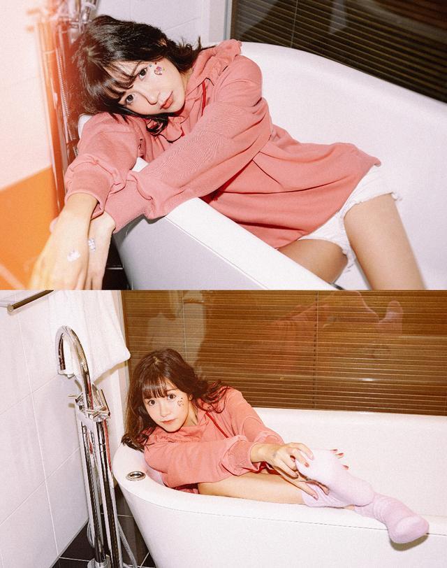 张子萱浴室里的写真