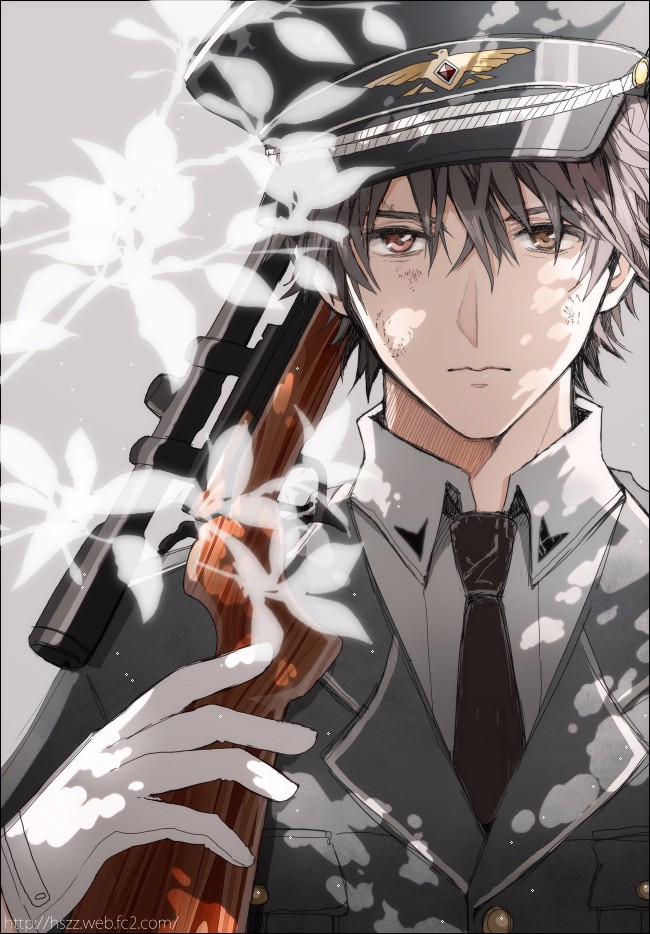 动漫美图丨迷上你的潇洒帅气军装男子大比拼