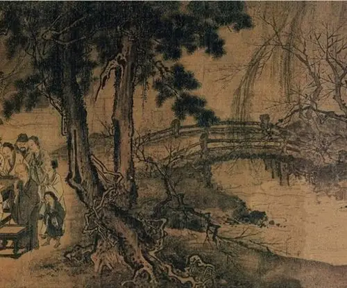 南宋马远西园雅集图