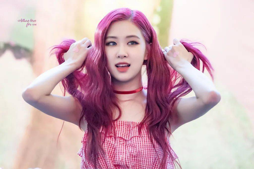 强烈建议:请rosé朴彩英的头发单独出道!