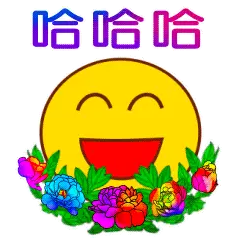 哈哈大笑的聊天动态表情图